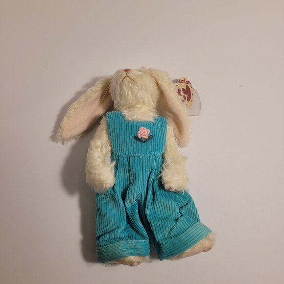 1993 TY Collectible IVY Bunny 1993 with tags and green bibs - Picture 1 of 9